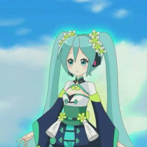 绿牡丹初音未来