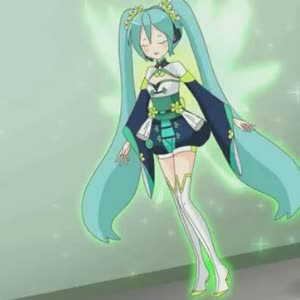 绿牡丹初音未来