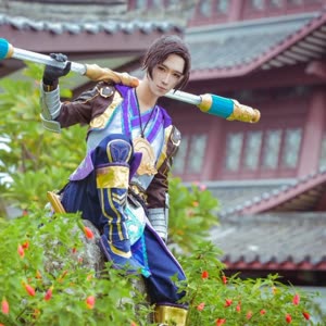 cos王者荣耀—至尊宝 #漫豪大赏cosplay赛#出了两次至尊宝,因为很喜欢