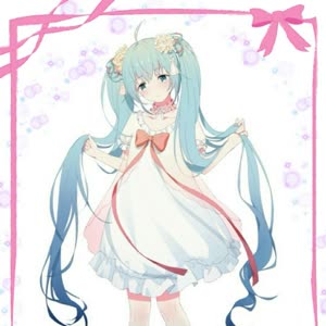 绿牡丹初音未来