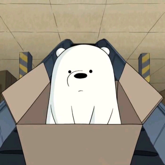 we bare bears(咱们裸熊)高清头像(无水印)[白熊特别篇]